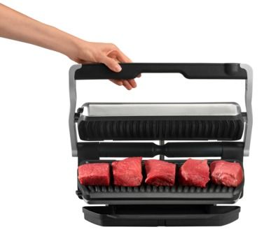 Tefal OptiGrill + XL GC722834 – електричний гриль, що поєднує у собі інноваційні та розумні технології для приготування вишуканих страв.