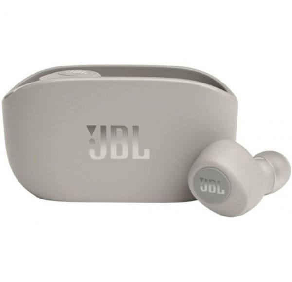 Навушники TWS JBL Wave 100 Silver (JBLW100TWSIVR)