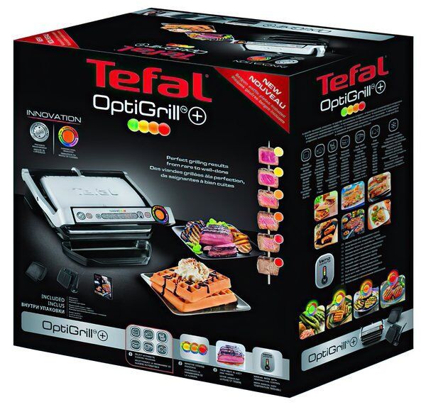 Електрогриль притискний Tefal OptiGrill+ GC716 (GC716D12)