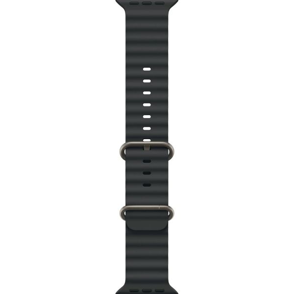 Apple Watch Ultra 2 GPS + Cellular 49mm Natural Titanium Case w. Black Ocean Band (MXTL3)