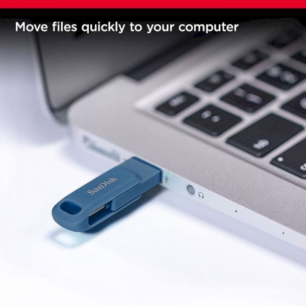 USB флеш накопичувач SanDisk 128 GB Ultra Dual Drive Go Type-C Navy Blue (SDDDC3-128G-G46NB)