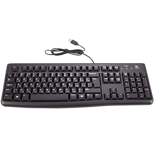 Клавіатура Logitech K120 Ukr (920-002643)