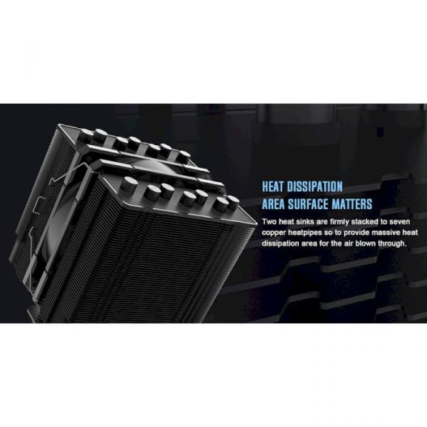 Повітряне охолодження ID-Cooling SE-207-XT Advanced Black