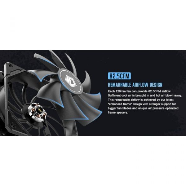 Повітряне охолодження ID-Cooling SE-207-XT Advanced Black