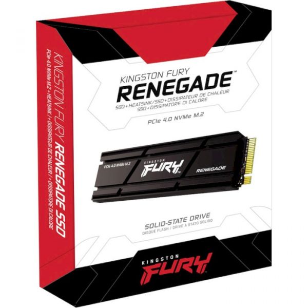 SSD накопитель 500GB Kingston FURY Renegade with Heatsink (SFYRSK/500G)