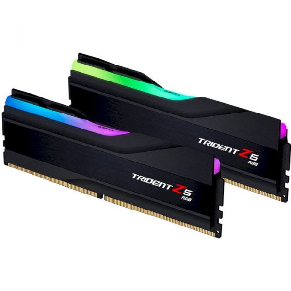 Модуль пам`яті DDR5 2x16GB/6400 G.Skill Trident Z5 RGB Black (F5-6400J3239G16GX2-TZ5RK)