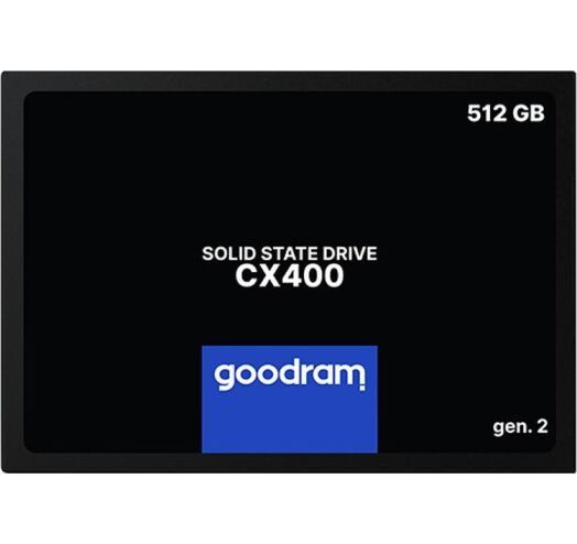 SSD накопичувач 512GB GOODRAM CX400 Gen.2 2.5" SATAIII 3D TLC (SSDPR-CX400-512-G2)