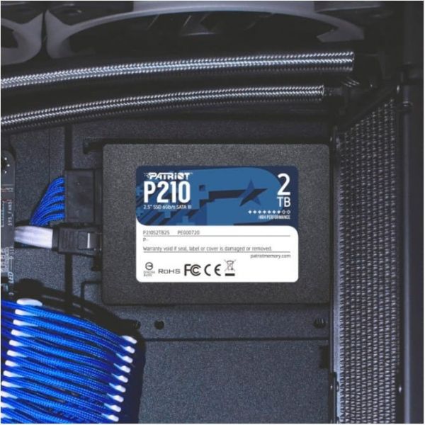 SSD накопитель PATRIOT P210 2 TB (P210S2TB25)