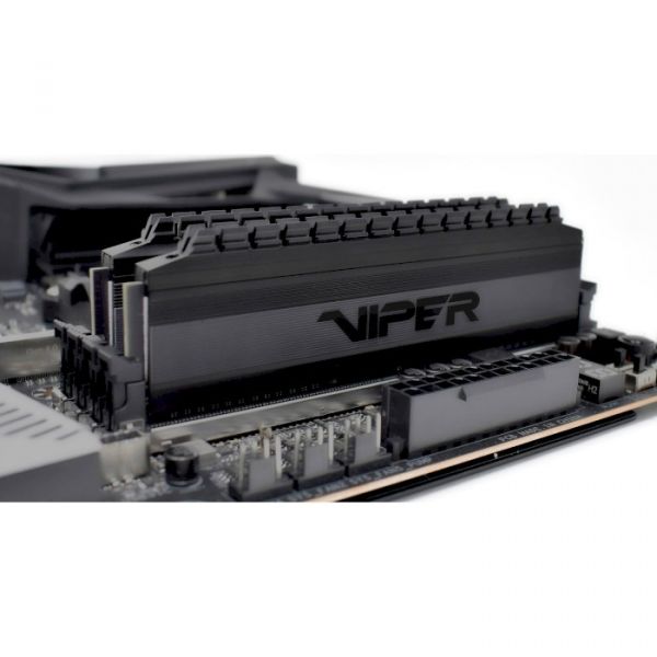 Модуль памяти DDR4 2x8GB/3200 Patriot Viper 4 Blackout (PVB416G320C6K)