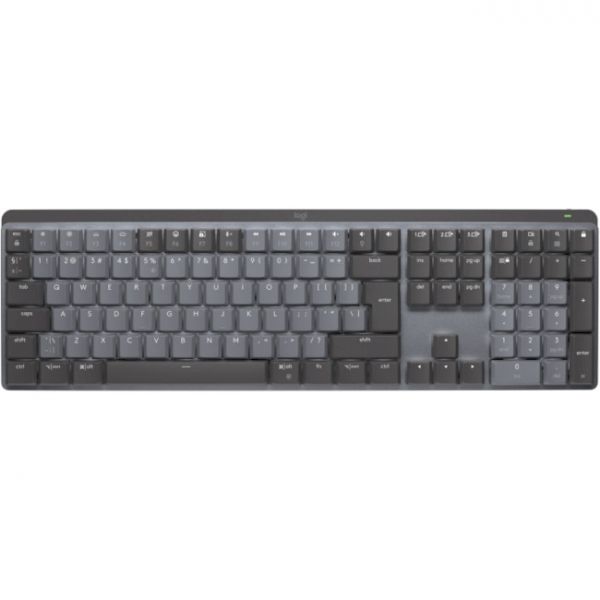 Клавіатура Logitech MX Wireless Illuminated Performance Graphite Clicky (920-010759)