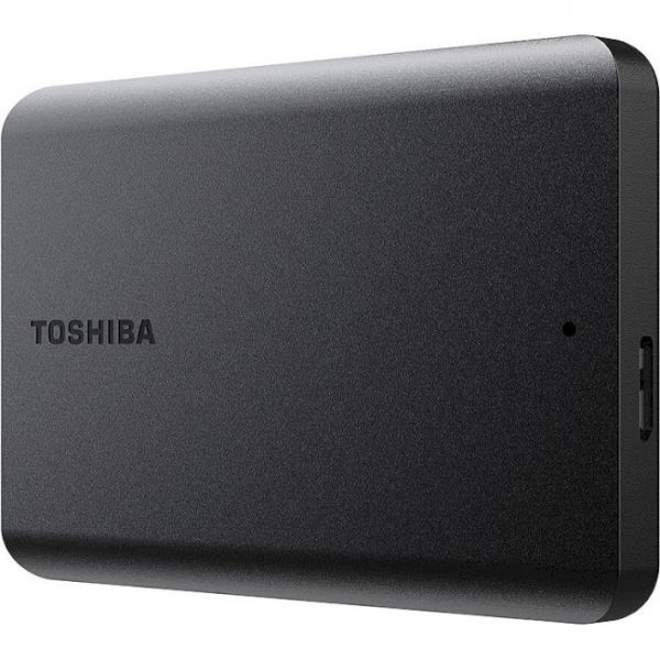 Зовнішній жорсткий диск 2.5" USB 1TB Toshiba Canvio Basics 2022 1 TB Black (HDTB510EK3AA)