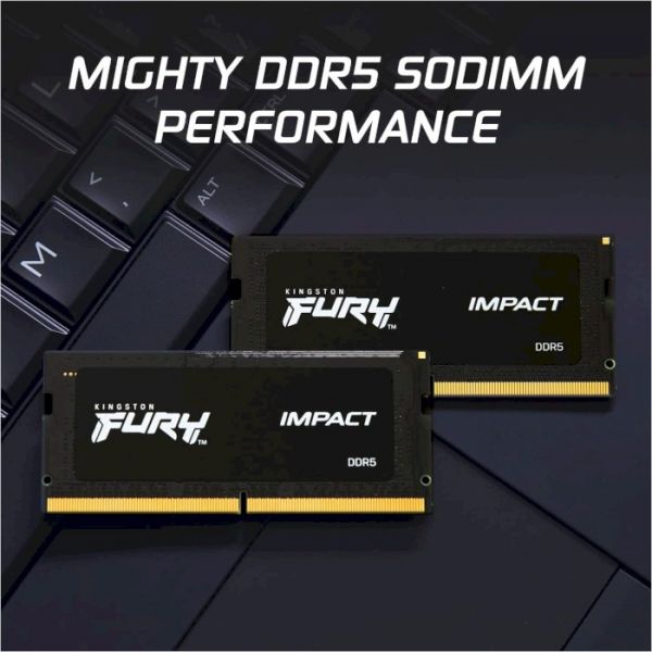 Модуль пам`ятi SO-DIMM 2x16GB/5600 DDR5 Kingston Fury Impact (KF556S40IBK2-32)