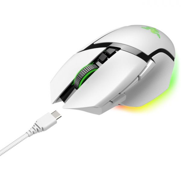 Миша Razer Basilisk V3 PRO Wireless White (RZ01-04620200-R3G1)