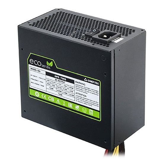 Блок живлення Chieftec ECO 700 W 85+ (GPE-700S)