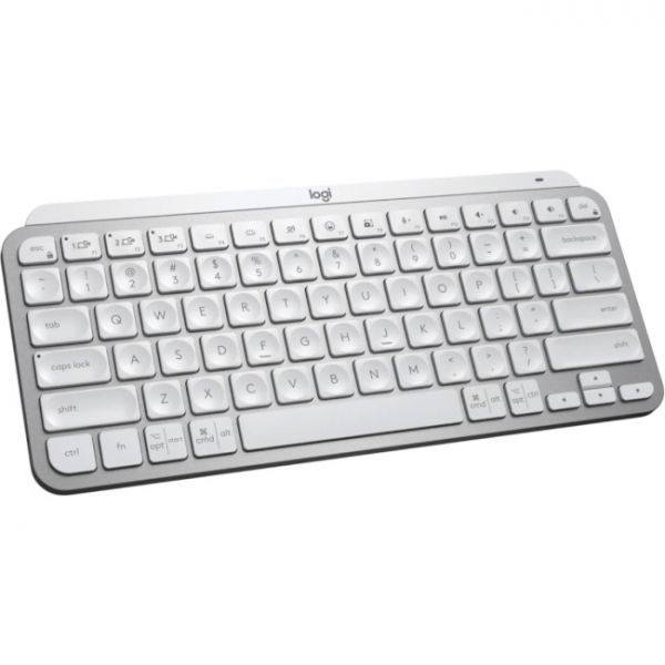 Клавіатура Logitech MX Keys Mini Illuminated UA Pale Grey (920-010609)