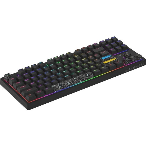 Клавіатура Hator Rockfall 2 Mecha TKL Authentic Edition Black (HTK-530)