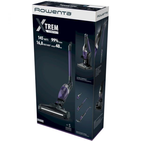 Пилосос (2в1) Rowenta X-Treme Compact RH1238WO