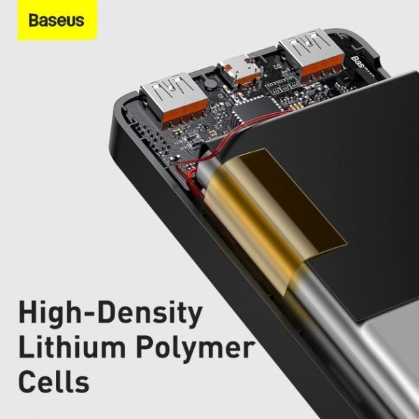 Baseus Bipow Digital Display Powerbank 20W 30000mAh Black (PPDML-N01)