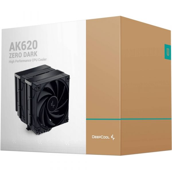 Повітряне охолодження Deepcool AK620 ZERO DARK (R-AK620-BKNNMT-G-1)