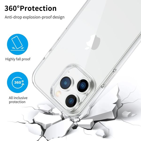 Чехол Mutural Qintou series TPU Case for iPhone 14 Pro Transparant