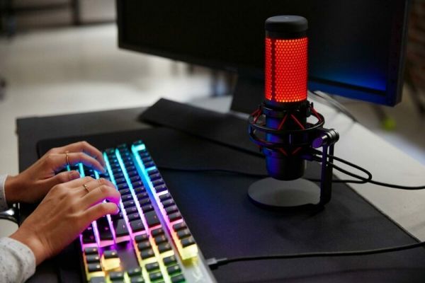 Мікрофон для ПК HyperX Quadcast (HX-MICQC-BK\4P5P6AA)