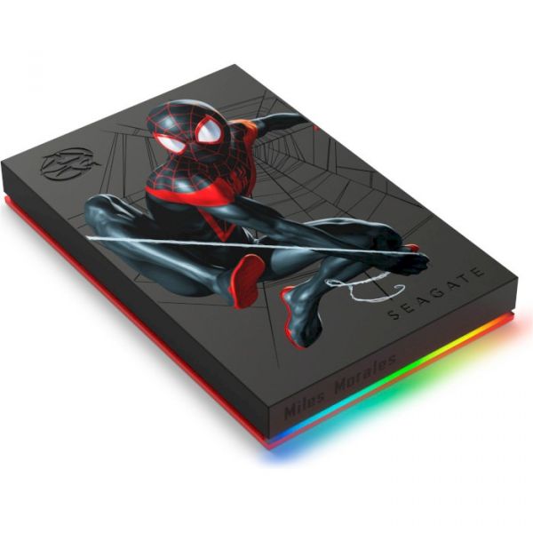 Зовнішній жорсткий диск 2.5" USB 2.0TB Seagate Miles Morales FireCuda Gaming Drive (STKL2000419)