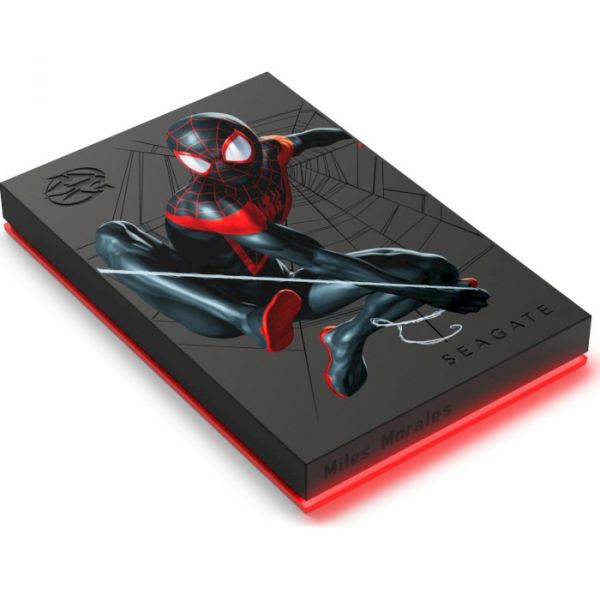 Зовнішній жорсткий диск 2.5" USB 2.0TB Seagate Miles Morales FireCuda Gaming Drive (STKL2000419)