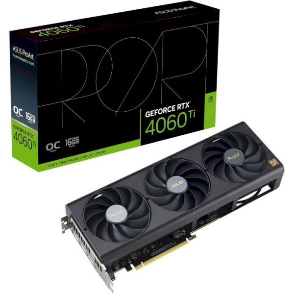 Відеокарта ASUS GeForce RTX 4060 Ti ProArt OC edition (PROART-RTX4060TI-O16G)