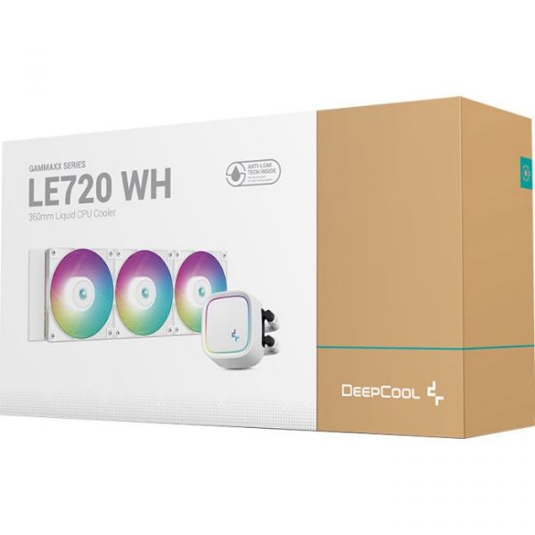 Водяне охолодження Deepcool LE720 WH (R-LE720-WHAMMN-G-1)