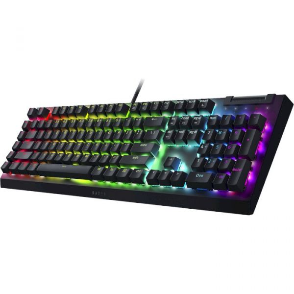 Клавіатура Razer BlackWidow V4 X Green Switch RU (RZ03-04700800-R3R1)