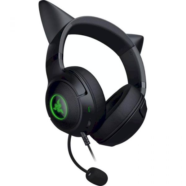 Комп'ютерна гарнітура Razer Kraken Kitty V2 Black (RZ04-04730100-R3M1)