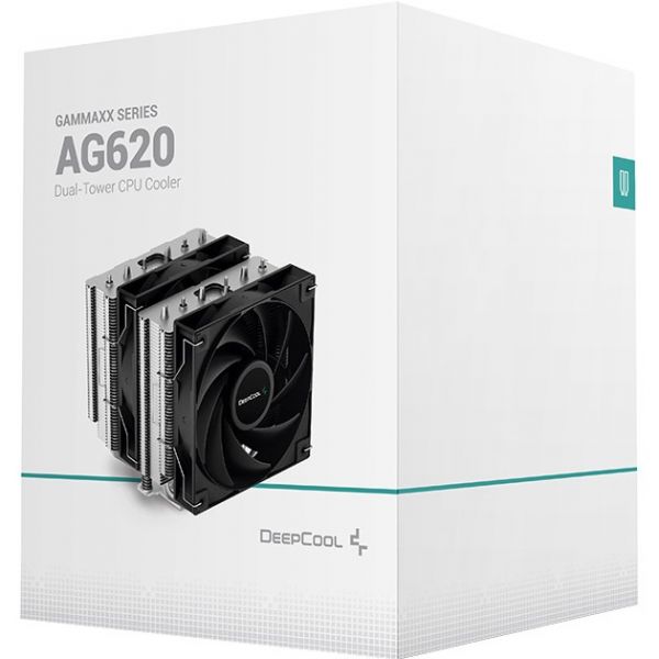 Повітряне охолодження Deepcool AG620 Black (R-AG620-BKNNMN-G-1)