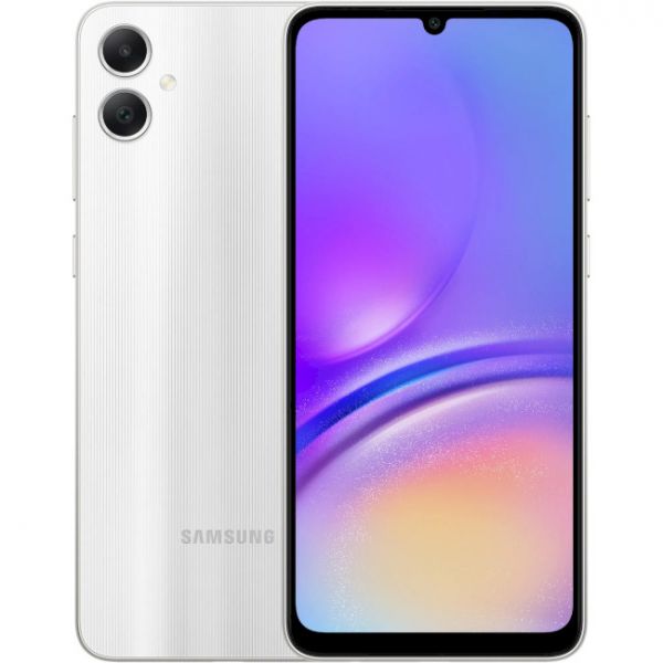 Смартфон Samsung Galaxy A05 4/64GB Silver (SM-A055FZSD)