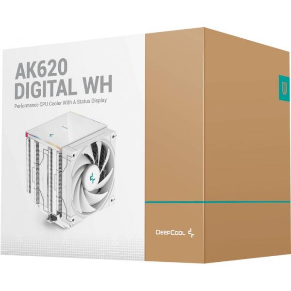 Повітряне охолодження Deepcool AK620 Digital WH (R-AK620-WHADMN-G)