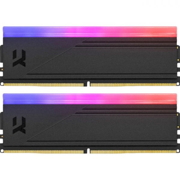 Модуль пам`ятi DDR5 2x32GB/6400 Goodram IRDM RGB Black (IRG-64D5L32/64GDC)