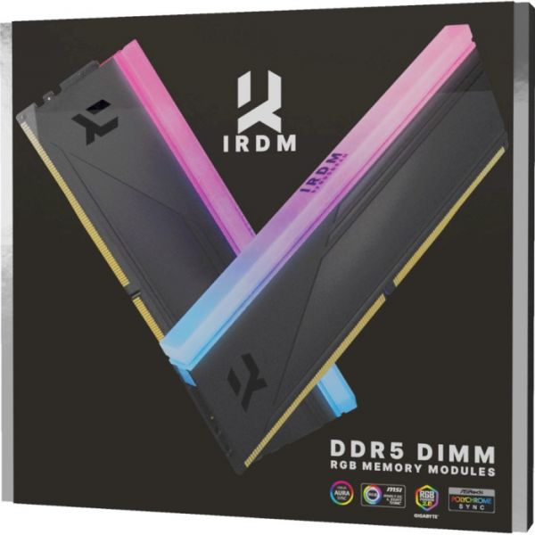 Модуль пам`ятi DDR5 2x32GB/6400 Goodram IRDM RGB Black (IRG-64D5L32/64GDC)