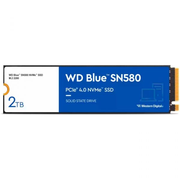 SSD накопичувач WD Blue SN580 2 TB (WDS200T3B0E)