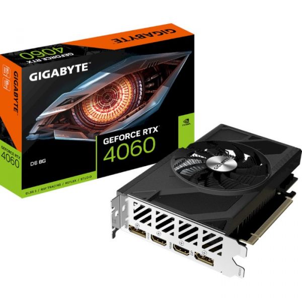 Відеокарта GIGABYTE GeForce RTX 4060 D6 8G (GV-N4060D6-8GD)