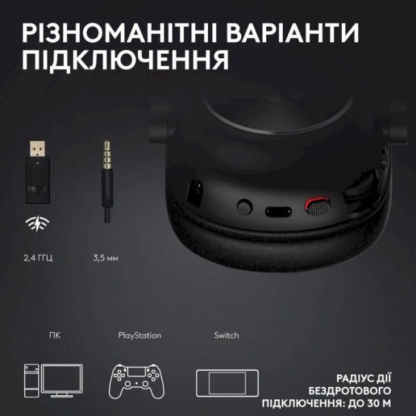 Комп'ютерна гарнітура Logitech G Pro X 2 Lightspeed Pink (981-001275)