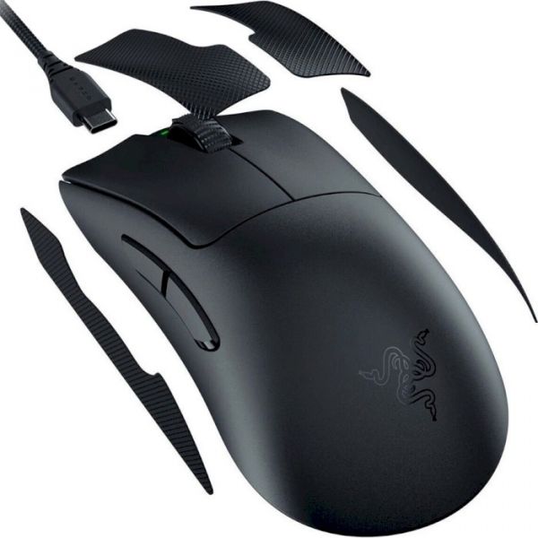 Миша Razer DeathAdder V3 PRO Wireless & Mouse Dock Black (RZ01-04630300-R3WL)