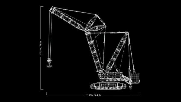 Блоковий конструктор LEGO Гусеничний кран Liebherr LR 13000 (42146)