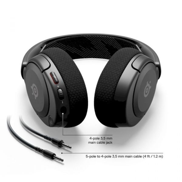 Комп'ютерна гарнітура SteelSeries Arctis Nova 1P Black (61611)