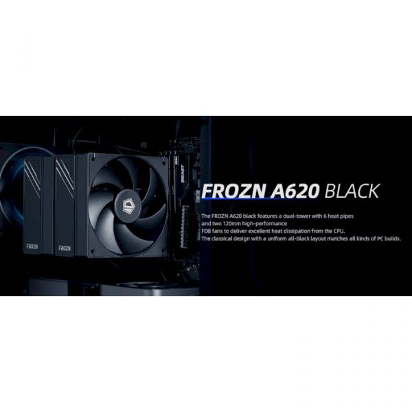 Повітряне охолодження ID-Cooling Frozn A620 Black