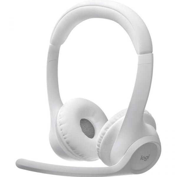 Комп'ютерна гарнітура Logitech ZONE 300 Off-white (981-001416/981-001417)