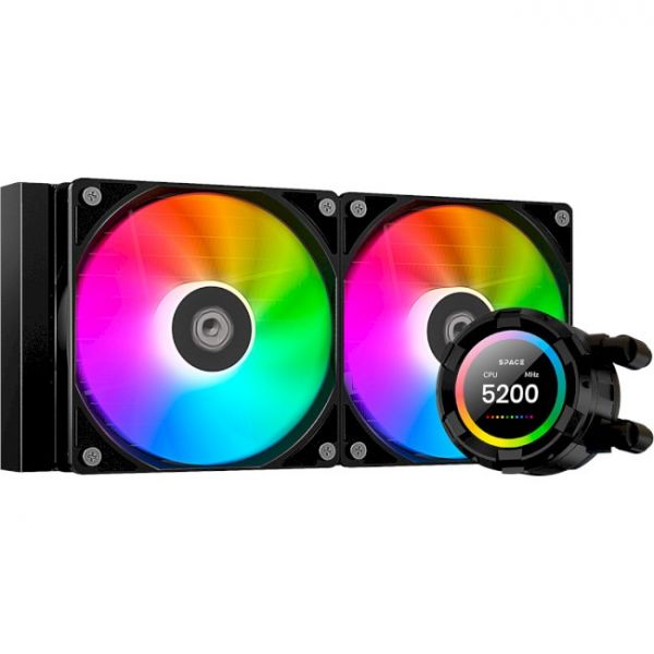 Водяне охолодження ID-Cooling Space LCD SL240 XE Black