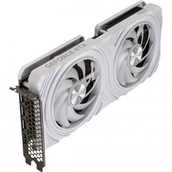 Відеокарта Palit GeForce RTX 4060 Ti White 8GB (NE6406T019P1-1048L)