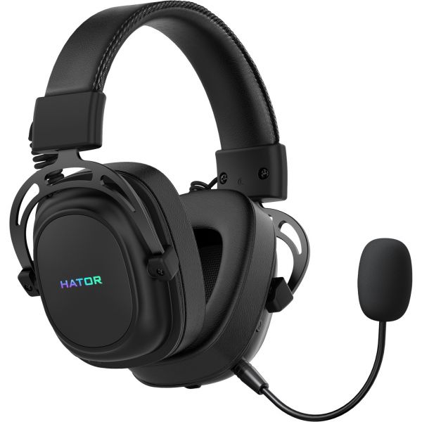 Комп'ютерна гарнітура Hator Hypergang 2 Wireless Tri-mode Black (HTA-950)