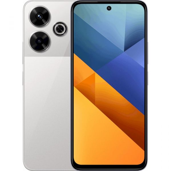 Смартфон Xiaomi Poco M6 4G 6/128GB Silver