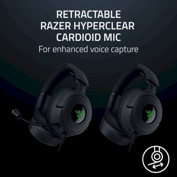 Комп'ютерна гарнітура Razer Kraken V4 X (RZ04-05180100-R3M1)