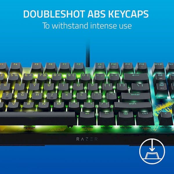 Клавіатура Razer BlackWidow V4 X Yellow Switch FORTNITE (RZ03-04703600-R3M1)